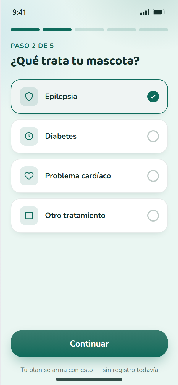 Así empiezas: unas preguntas y tu ficha lista